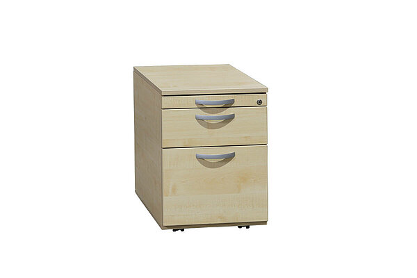 Rollcontainer / Oka / ahorn / Privatfach / 80 cm