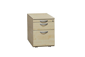 Rollcontainer / Oka / ahorn / Privatfach / 80 cm