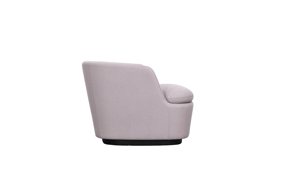 'ORLA' Loungesessel in rose´ von cappellini - Design: Jasper Morrison / NP 3360 EUR