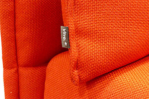 Vitra 'Alcove Highback Sofa' / rot