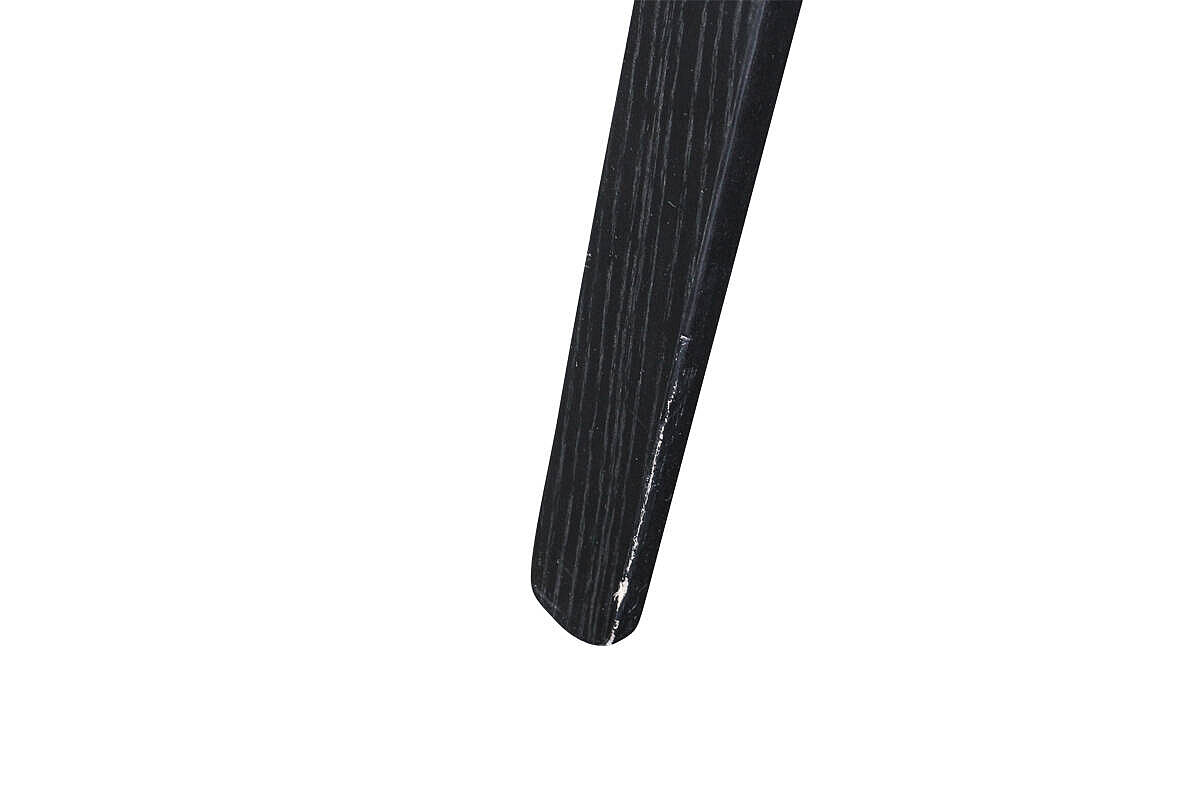 Loungestuhl / MUUTO 'Visu Lounge Chair' / esche schwarz / Polster schwarz