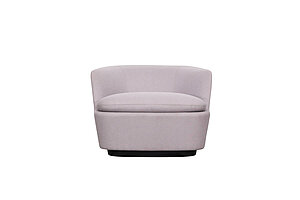'ORLA' Loungesessel in rose´ von cappellini - Design: Jasper Morrison / NP 3360 EUR