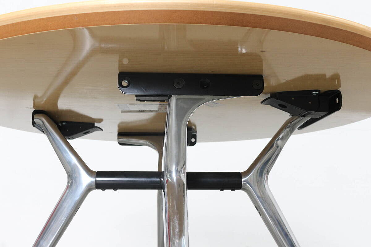 'Summa' Besprechungstisch in ahorn, 100 cm Durchmesser