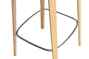 Barhocker / MUUTO 'Visu Bar Stool' / eiche