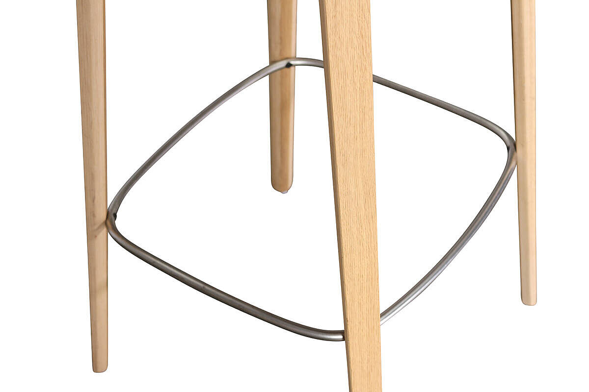 Barhocker / MUUTO 'Visu Bar Stool' / eiche