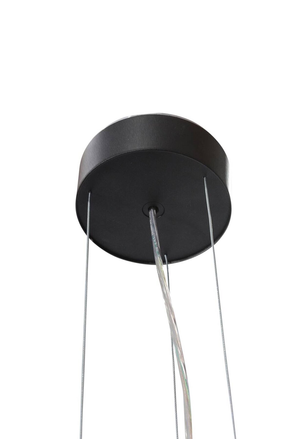 Neuwertig / Akustische LED-Hängeleuchte / PROLICHT 'SPARK PRO'/ türkis / 60 cm
