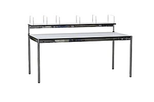 Zweite Ebene / USM Haller / perlgrau / für Schreibtische 175 cm