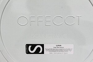 Akustikpaneel / OFFECCT 'Soundwave Luna' / grau / 58,5 x 58,5 cm