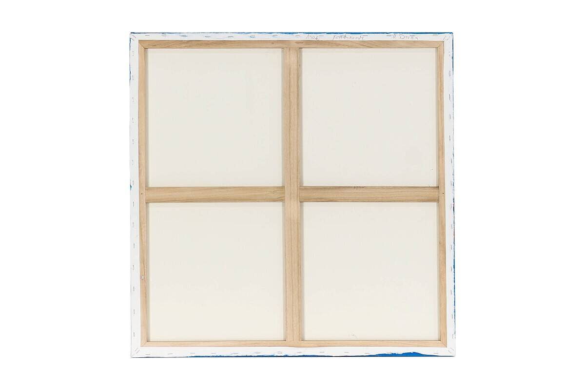 Gemälde 'Kontinente', 80 x 80 cm