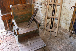 Eisschlitten um 1860 / 1870