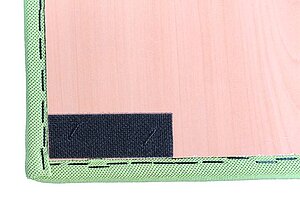 Sitzkissen für Rollcontainer 80 cm in lindgrün