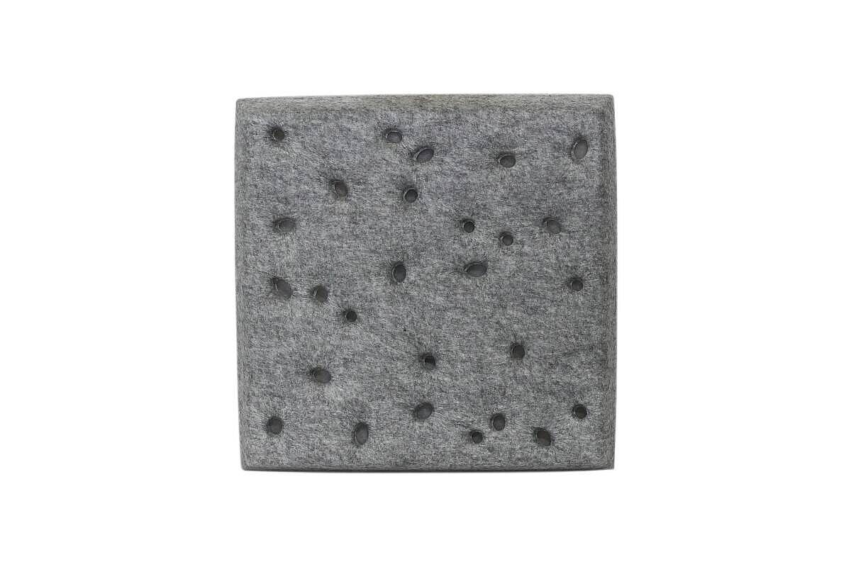 Akustikpaneel / OFFECCT 'Soundwave Luna' / grau / 58,5 x 58,5 cm