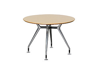 'Summa' Besprechungstisch in ahorn, 100 cm Durchmesser