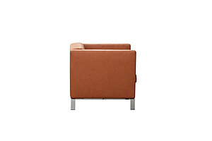 Loungesessel / Walter Knoll 'Foster 501 Armchair' / Leder cognac / NP 4100 EUR