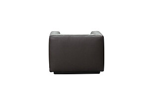Loungesessel / Walter Knoll 'Living Landscape' / Leder dunkelbraun