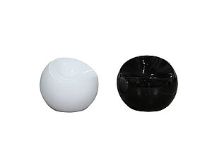 DU PONT / Ball Chair / Finn Stone / schwarz