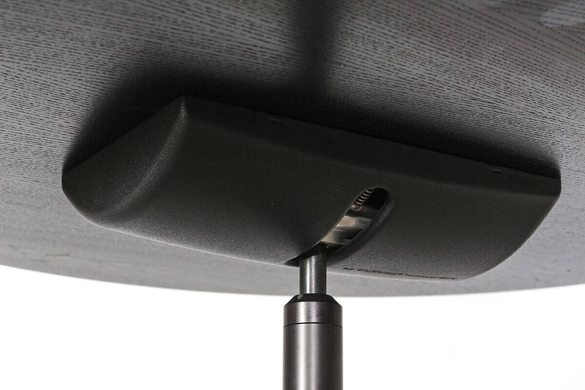 Stehpult / Rednerpult / officeplus 'Rolls' / esche schwarz