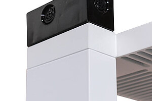 LED-Stehleuchte / Regent 'Lightpad' / links / weiß