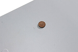 Sideboard / VS Büromöbel / weiß / 120 cm / Akustik-Querrolllade