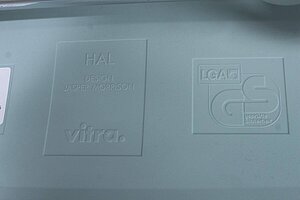 Barhocker / vitra 'HAL' / eisgrau / NP 345 EUR